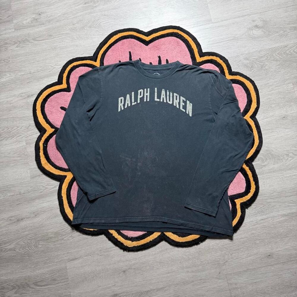 Vintage Y2K Ralph Lauren Polo Jeans Co Graphic Logo T-shirt Size Large